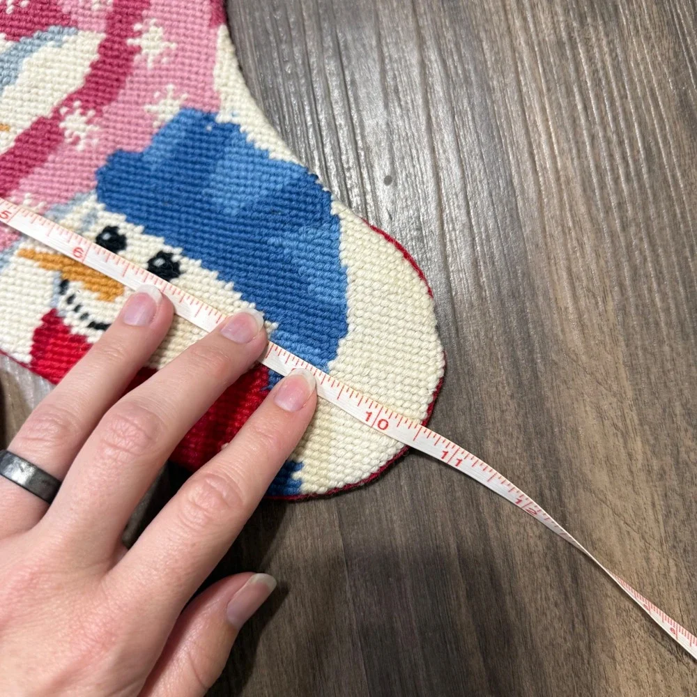 North Pole Trading Co. needlepoint christmas